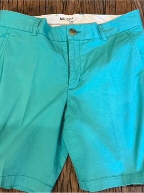 Men's Teal Cotton Shorts
